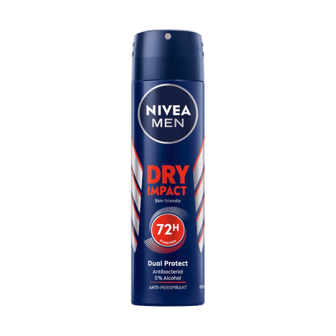 Created with GIMP Men Dry Impact antyperspirant spray 150ml - obrazek 1
