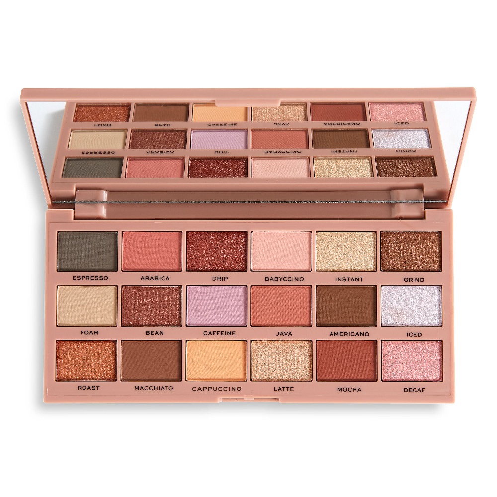 18385511685111417 I Heart Revolution Tasty Eyeshadow Palette paleta cieni do powiek Coffee 22g - obrazek 1