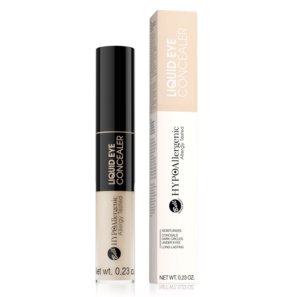 18442251715756032 HypoAllergenic Liquid Eye Concealer hypoalergiczny korektor rozświetlający pod oczy 01 Natural 6.5g - obrazek 1