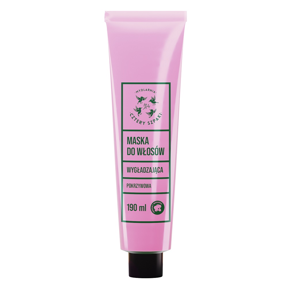 18447901735793541 Wygładzająca maska do włosów Pokrzywowa 190ml - obrazek 1