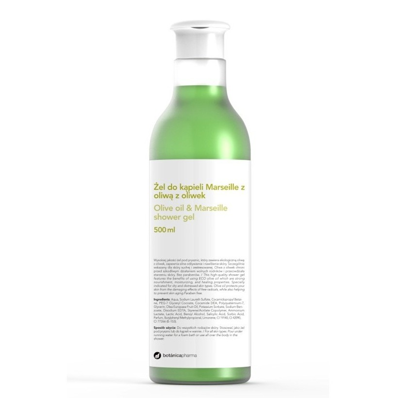18461541770297755 Żel do kąpieli Marseille z oliwą z oliwek 500ml - obrazek 1