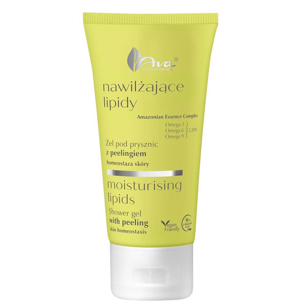 18475001719468162 Nawilżające Lipidy żel pod prysznic z peelingiem 150ml - obrazek 1