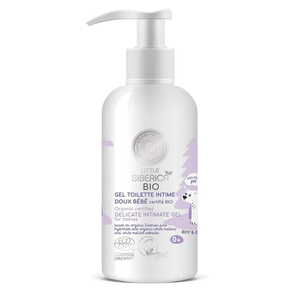 18502781691757439 Little Siberica organiczny żel do higieny intymnej dla dzieci 0+ Chłopiec & Dziewczynka 250ml - obrazek 1