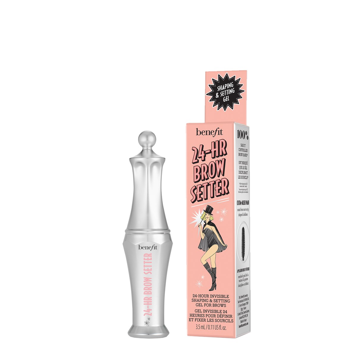 18504231652069944 24-Hour Brow Setter mini żel do brwi Clear 3.5ml - obrazek 1