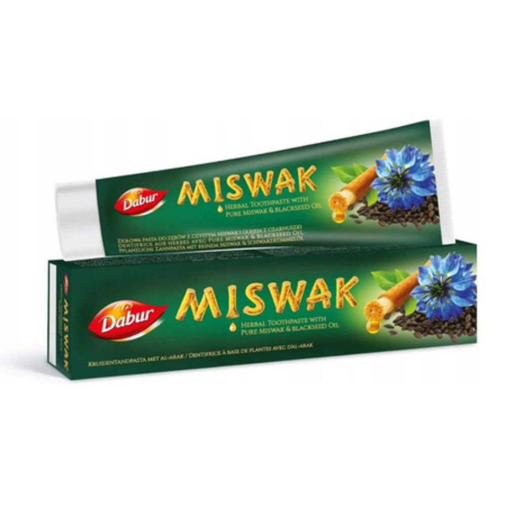18558641762899527 Miswak Herbal Toothpaste ziołowa pasta do zębów z czystym miswak i olejem z czarnuszki 100ml - obrazek 1