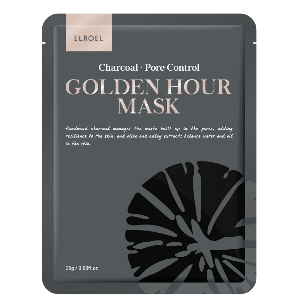 1863321719286819 Golden Hour Mask oczyszczająca maska do twarzy Charcoal 25g - obrazek 1