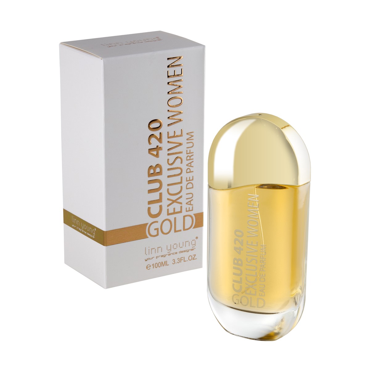 18644941648120548 Club 420 Gold Exclusive Women woda perfumowana spray 100ml - obrazek 1