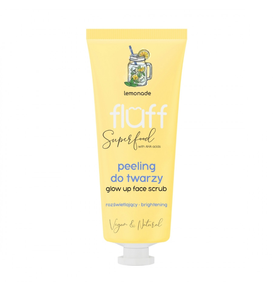 18673621634723014 Glow Up Face Scrub rozświetlający peeling do twarzy Lemoniada 75ml - obrazek 1