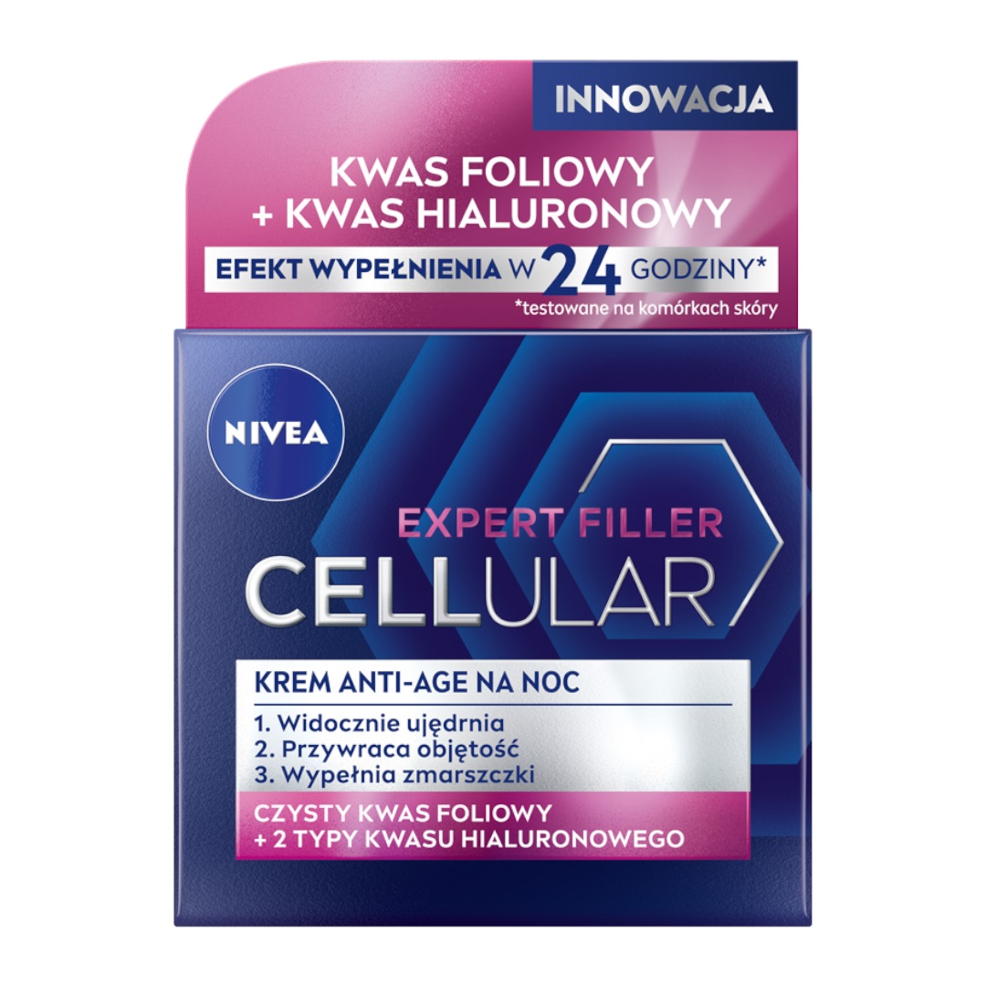 Created with GIMP Cellular Expert Filler krem anti-age na noc 50ml - obrazek 1