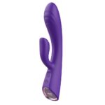 Alivior podgrzewany wibrator typu króliczek z 9 trybami wibracji Violet
