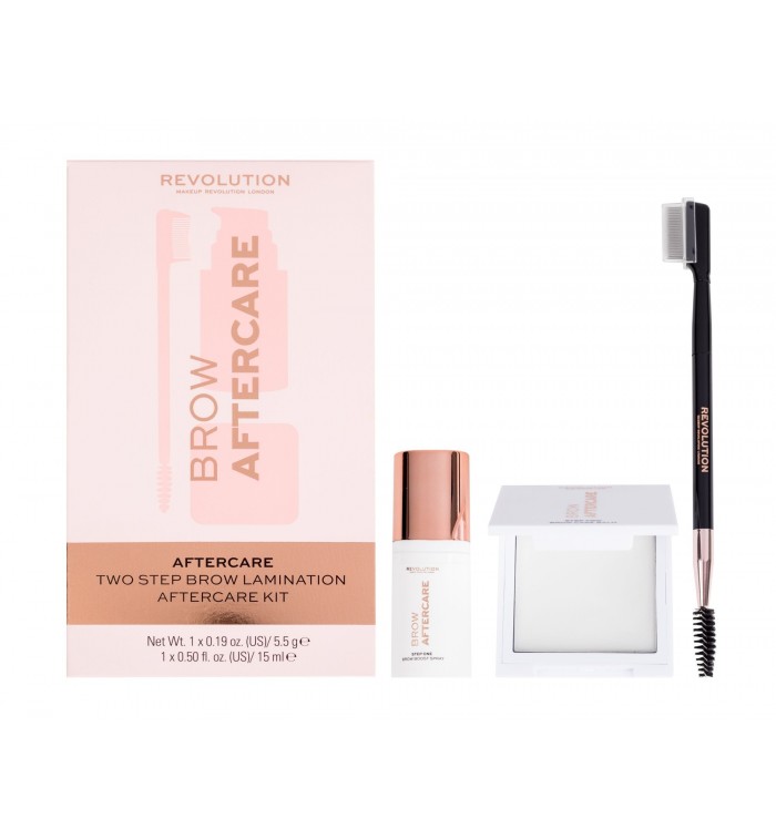 18715431660914623 Brow Aftercare zestaw Step One spray do brwi 15ml + Step Two balsam do brwi 5.5g + pędzel kosmetyczny - obrazek 1