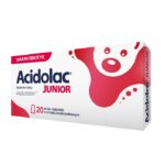 Junior probiotyk dla dzieci suplement diety Truskawka 20 misio-tabletek
