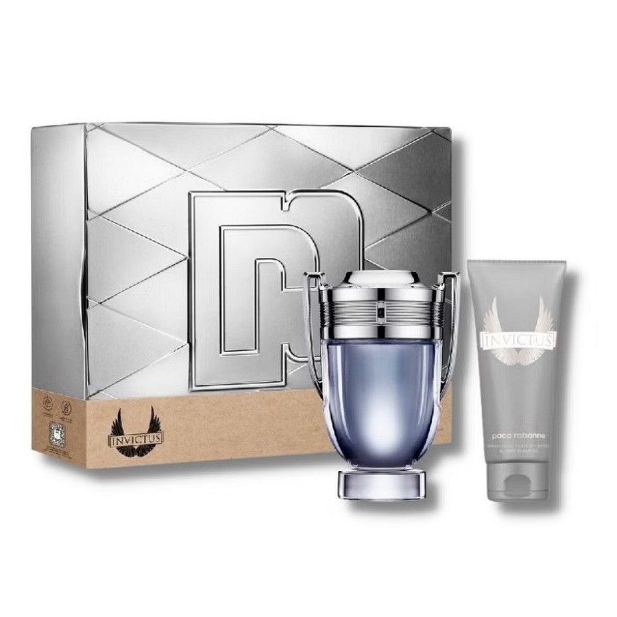18870991693576387 Invictus zestaw woda toaletowa spray 100ml + żel pod prysznic 100ml - obrazek 1