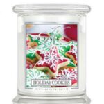 Średnia świeca zapachowa z dwoma knotami Holiday Cookies 411g