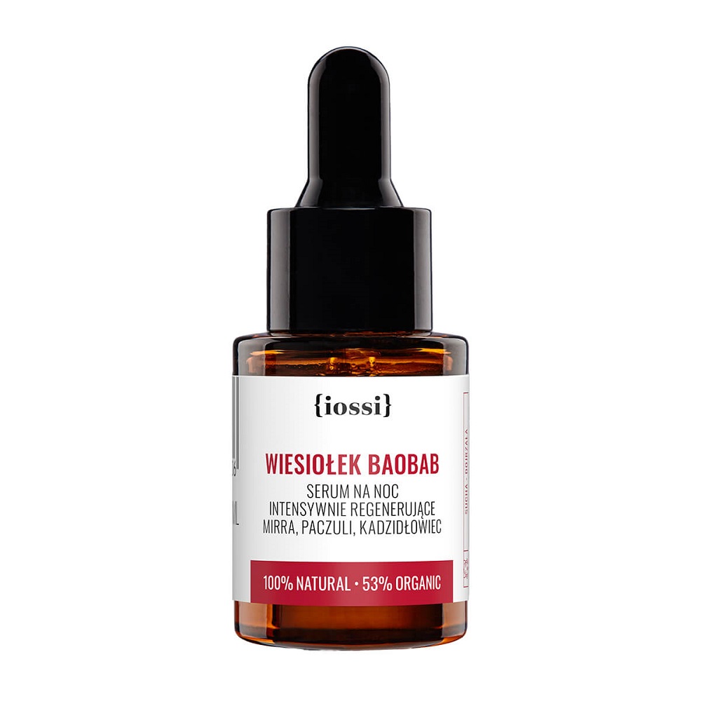 18947831675061440 Wiesiołek & Baobab intensywnie regenerujące serum na noc 10ml - obrazek 1