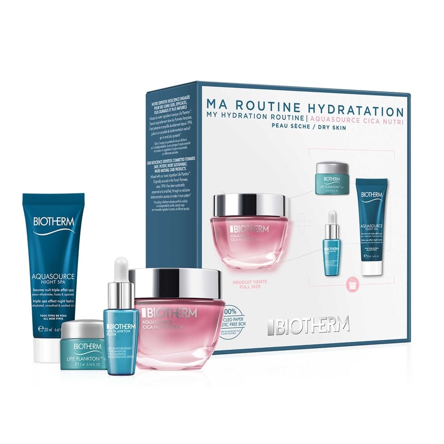 1897011694425524 My Hydration Routine Aquasource Cica Nutri zestaw krem do twarzy 50ml + krem pod oczy 5ml + krem na noc 20ml + serum do twarzy 7ml - obrazek 1