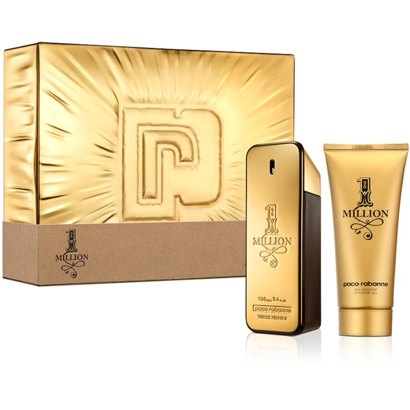 18981431636008004 1 Million Men zestaw woda toaletowa spray 100ml + żel pod prysznic 100ml - obrazek 1