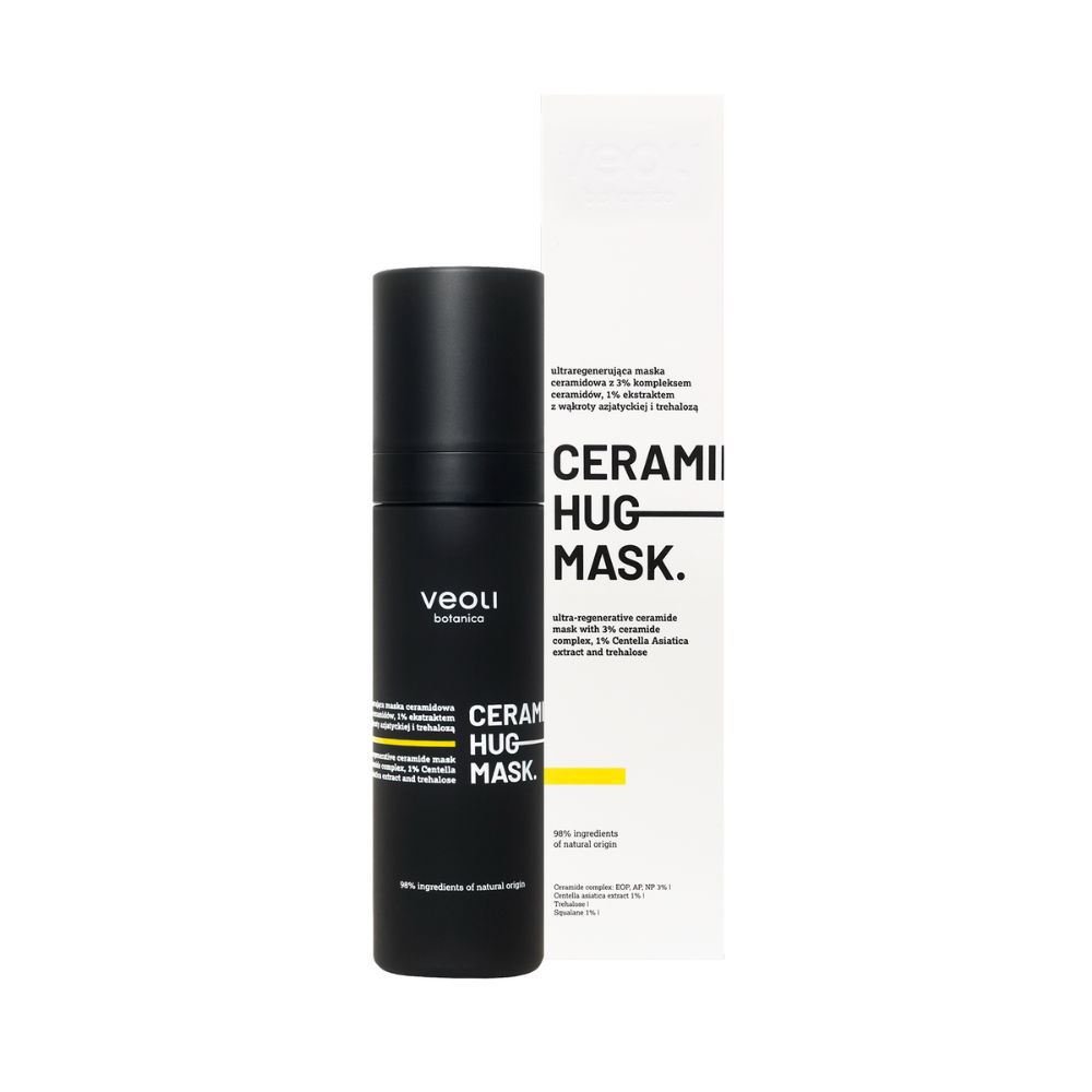 19022281761213060 Ceramide Hug Mask ultraregenerująca maska ceramidowa z 3% kompleksem ceramidów 1% ekstraktem z wąkroty azjatyckiej i trehalozą 50ml - obrazek 1