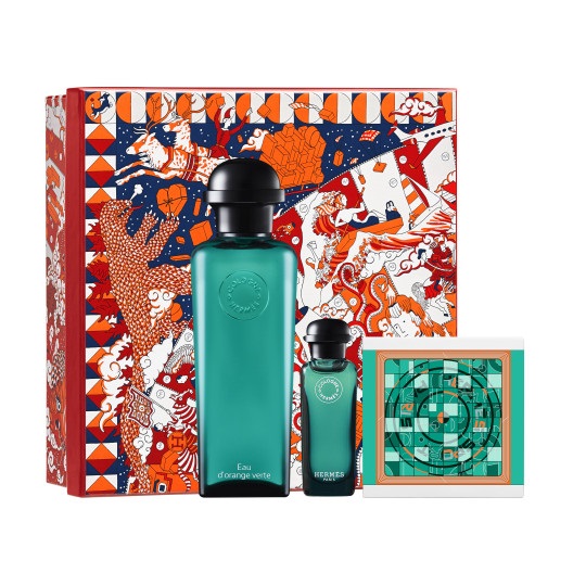 19069801763149240 Eau d'Orange Verte zestaw woda kolońska spray 100ml + woda kolońska 7.5ml + mydło w kostce 50g - obrazek 1