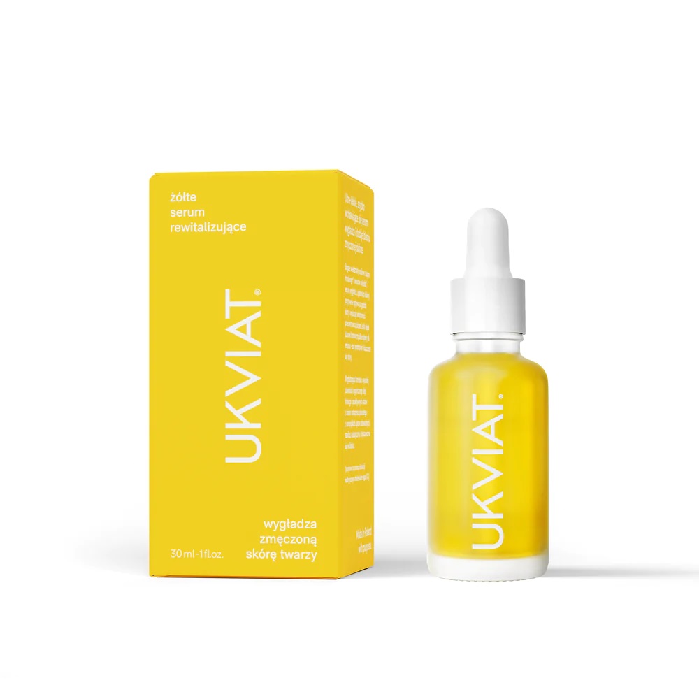 19225811659510810 Żółte serum rewitalizujące do twarzy 30ml - obrazek 1