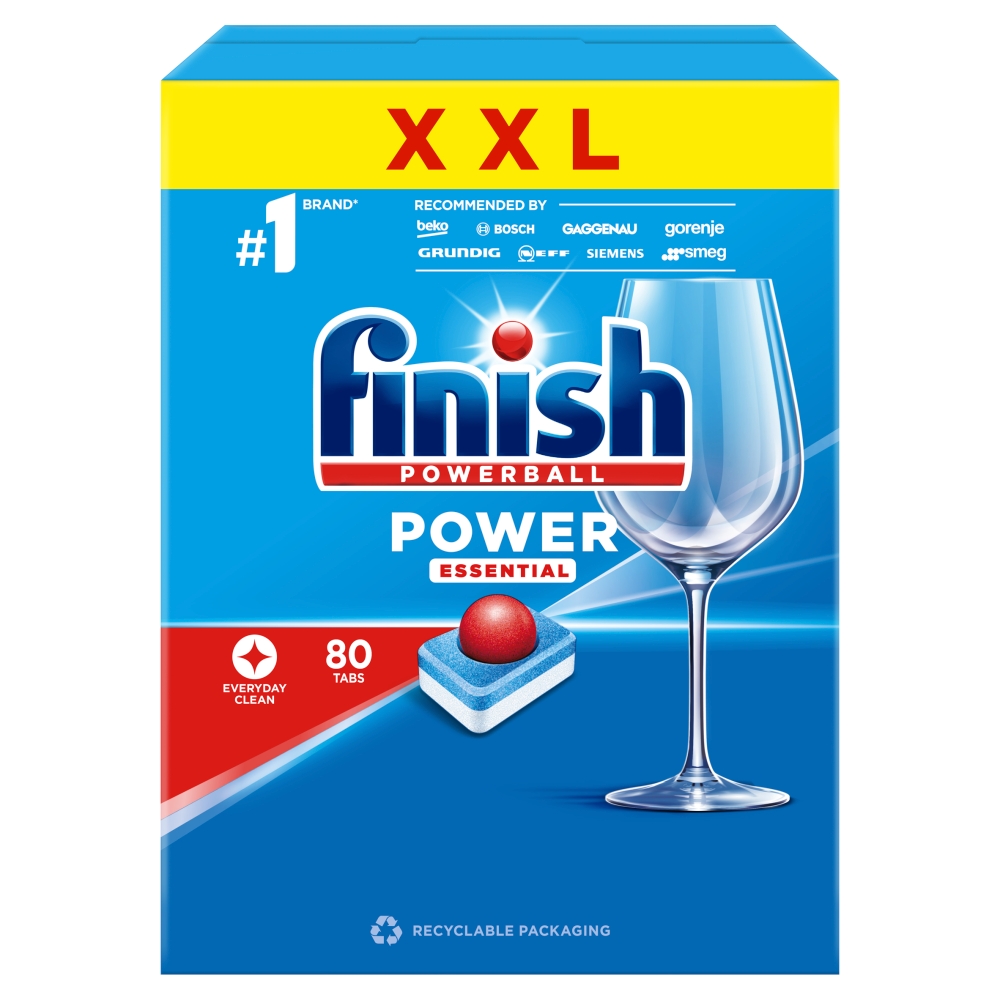 19255451677074997 Power Essential tabletki do zmywarki 80szt - obrazek 1