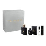 Uomo zestaw woda toaletowa spray 50ml + miniatura wody toaletowej 7ml + miniatura wody toaletowej spray 10ml