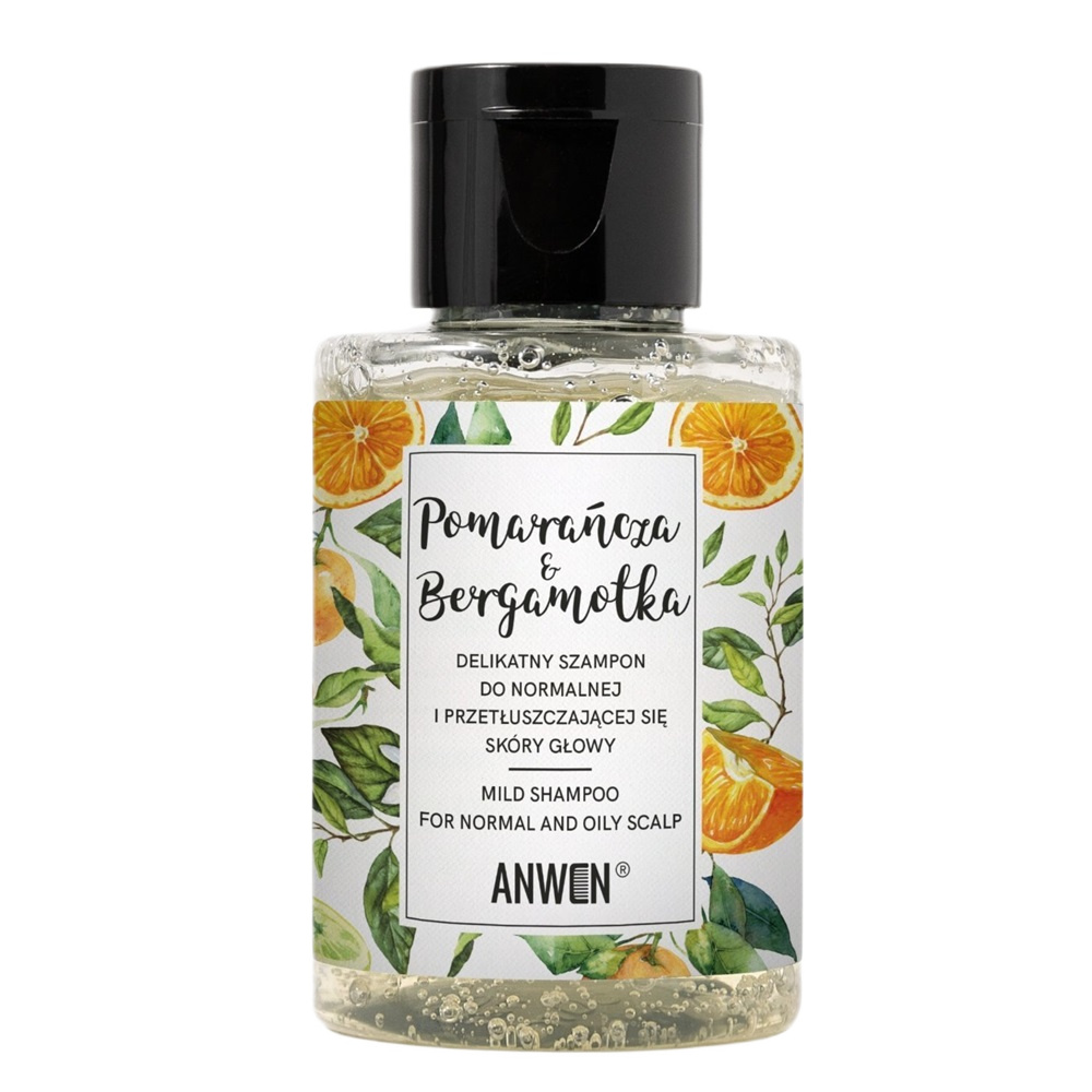 1931261727243619 Delikatny szampon do normalnej i przetłuszczającej się skóry głowy Pomarańcza & Bergamotka 50ml - obrazek 1