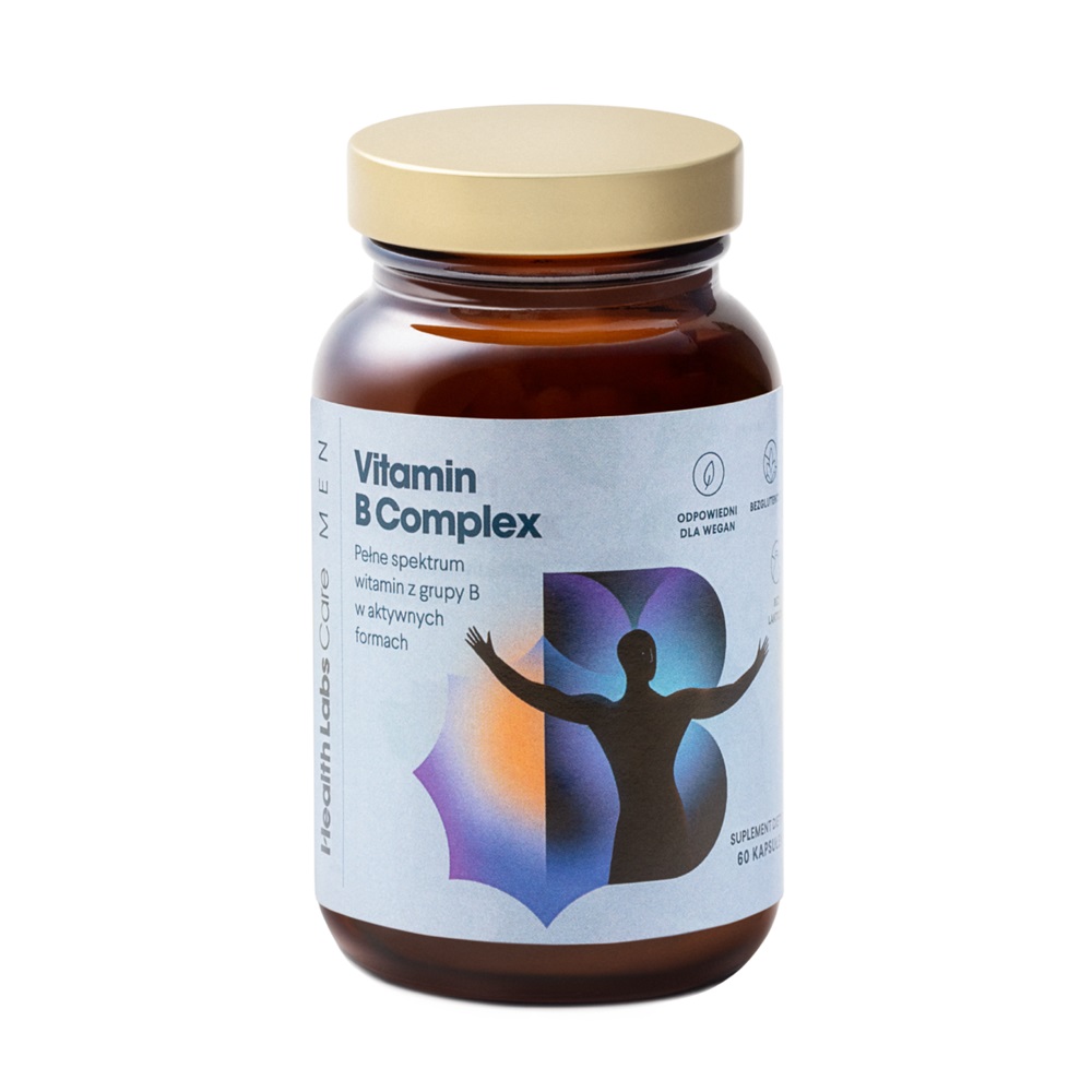 1934051741183777 Vitamin B Complex suplement diety dla mężczyzn 60 kapsułek - obrazek 1