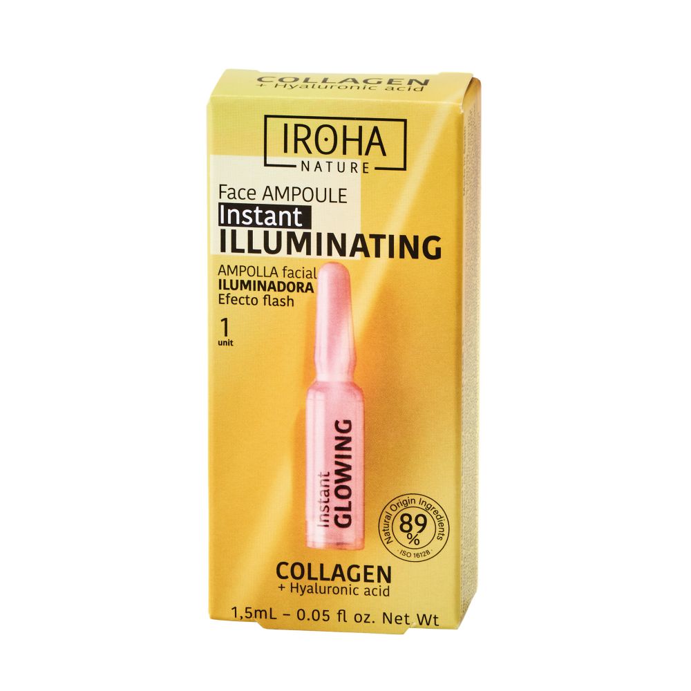 19370351667900086 Instant Flash Illuminating Face Ampoule rozświetlająca ampułka do twarzy z kolagenem i kwasem hialuronowym 1.5ml - obrazek 1