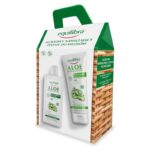 Aloe zestaw nawilżający szampon do włosów 250ml + nawilżająca odżywka 200ml