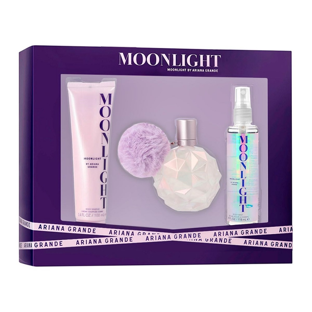 19430421760804916 Moonlight zestaw woda perfumowana spray 100ml + mgiełka do ciała 118ml + balsam do ciała 100ml - obrazek 1