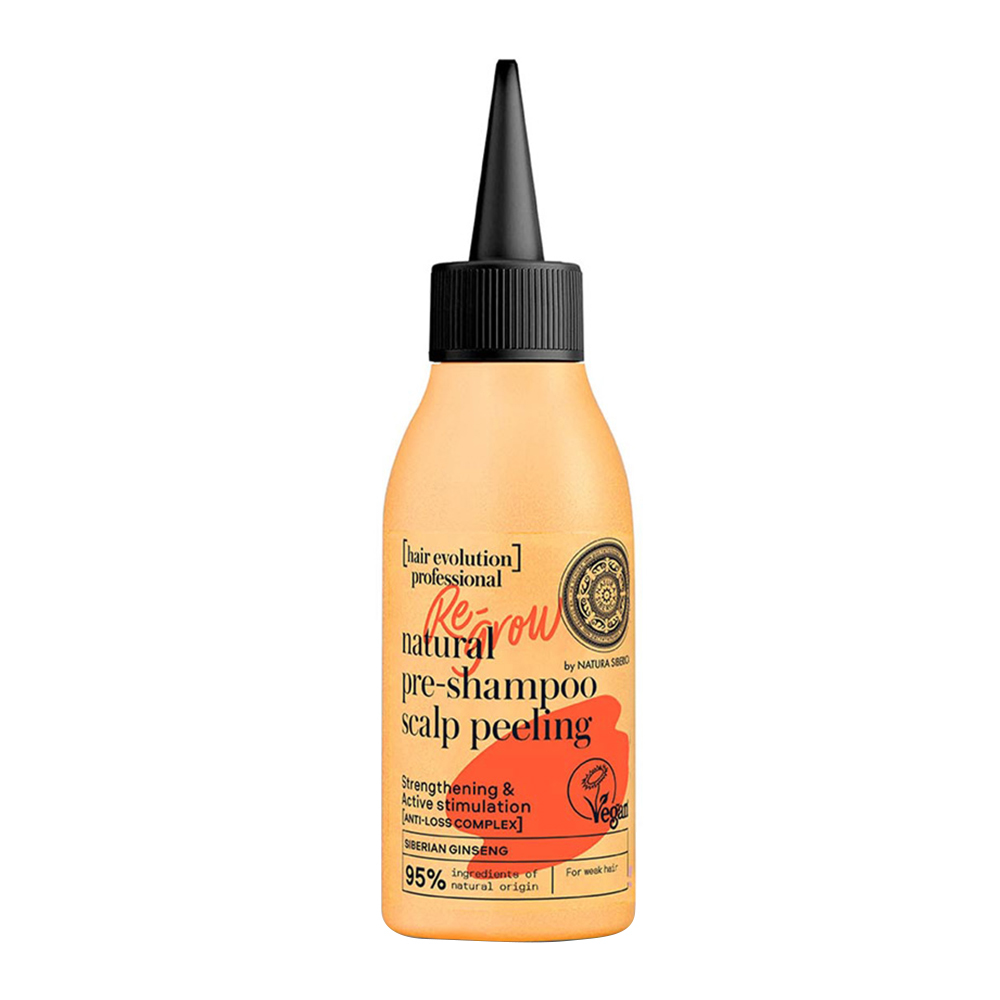 19485851660289623 Hair Evolution Re-Grow Natural Pre-Shampoo Scalp Peeling naturalny wegański peeling do skóry głowy 115ml - obrazek 1