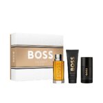Boss The Scent For Him zestaw woda toaletowa spray 100ml + dezodorant sztyft 75ml + żel pod prysznic 100ml