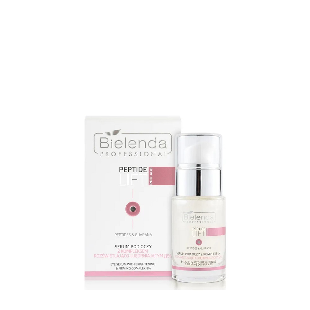 19521131665747499 Peptide Lift serum pod oczy z kompleksem rozświetlająco-ujędrniającym 8% 15ml - obrazek 1