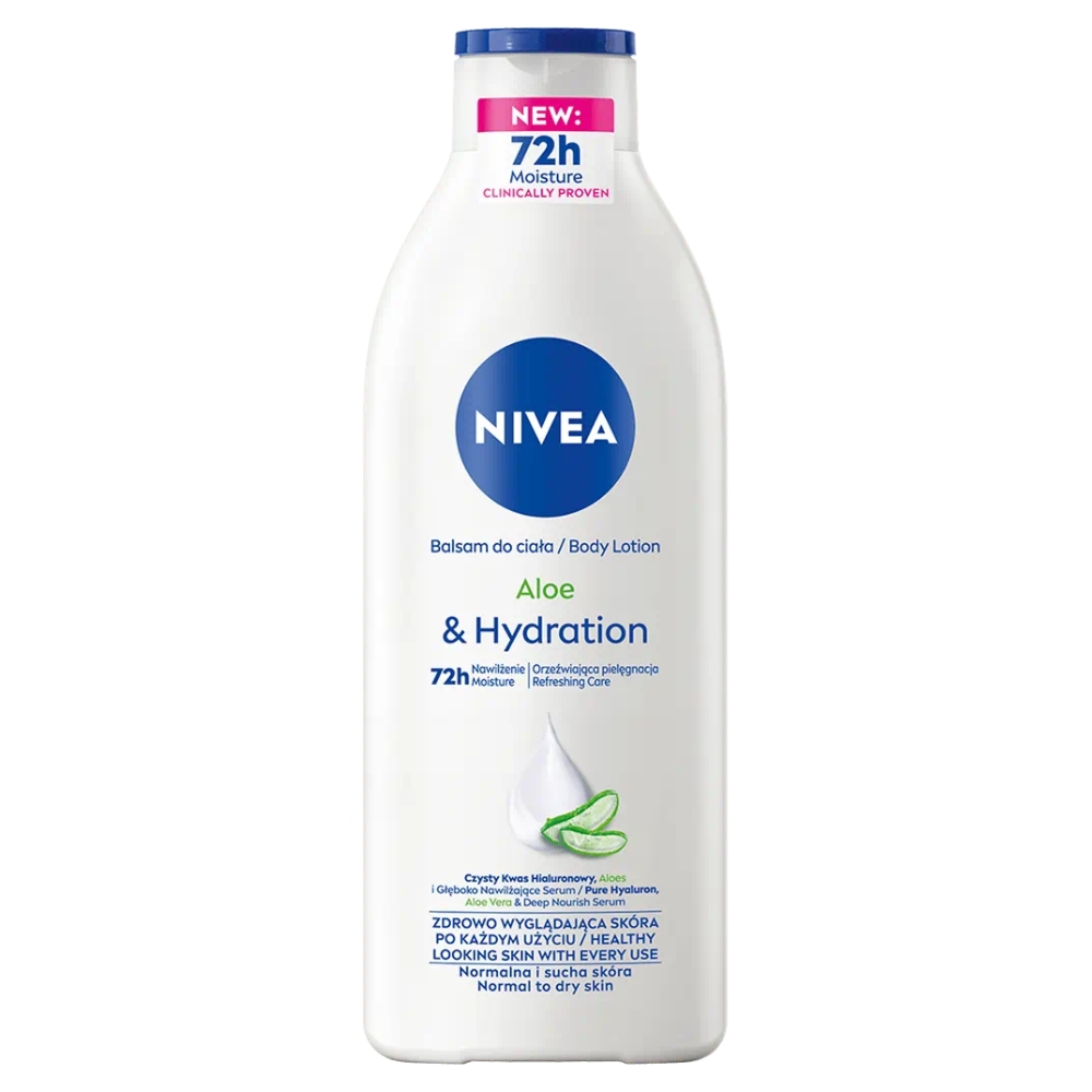 19521551753950606 Łagodzący balsam do ciała Aloe & Hydration 400ml - obrazek 1
