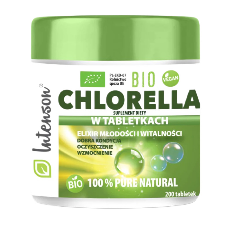 19555001720097688 Bio Chlorella suplement diety 200 tabletek - obrazek 1