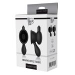Pleasure Pumps Vibrating Nipple Teasers wibrujące przyssawki do sutków