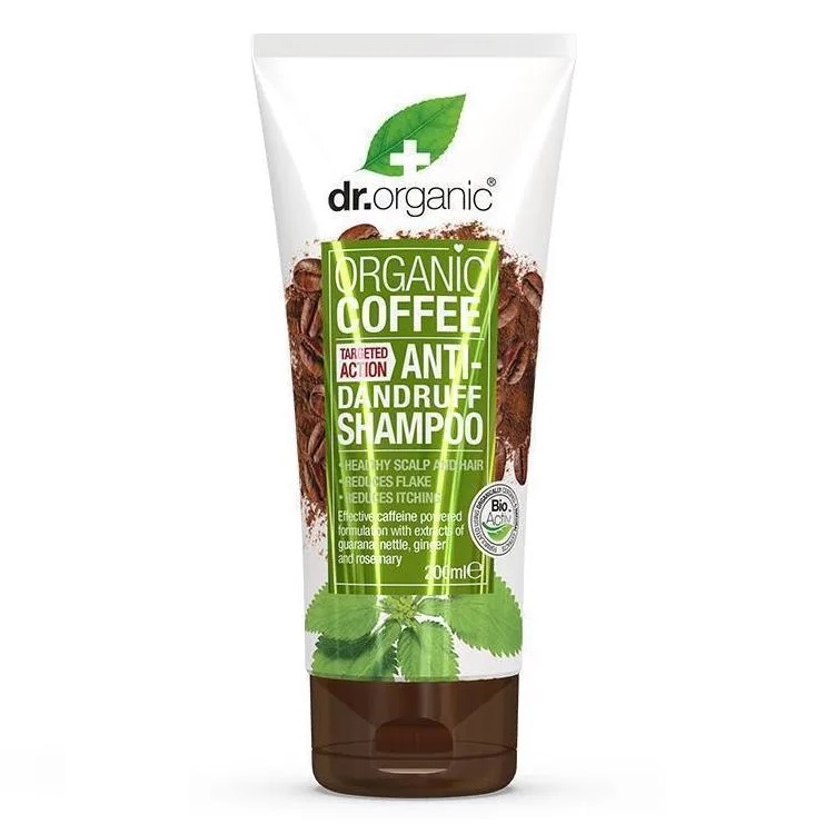 19651491693985294 Coffee Anti-Dandruff Shampoo szampon przeciwłupieżowy z ekstraktem z organicznej kawy 200ml - obrazek 1