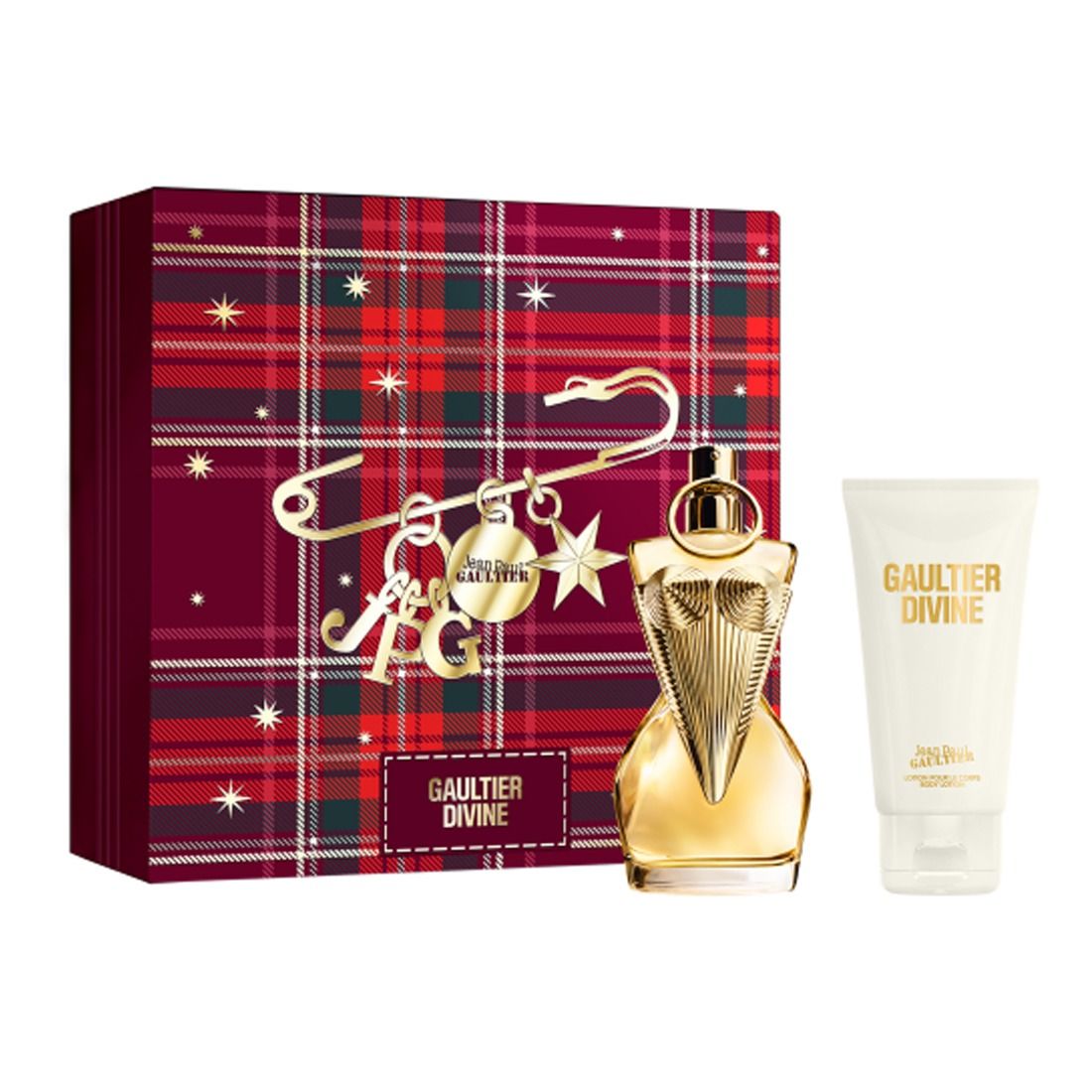 19683471778478614 Gaultier Divine zestaw woda perfumowana spray 50ml + balsam do ciała 75ml - obrazek 1