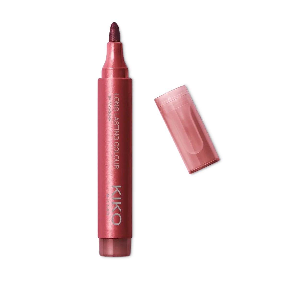 19733451764183519 Long Lasting Colour Lip Marker pisak do ust z formułą no-transfer 104 Deep Pink 2.5g - obrazek 1