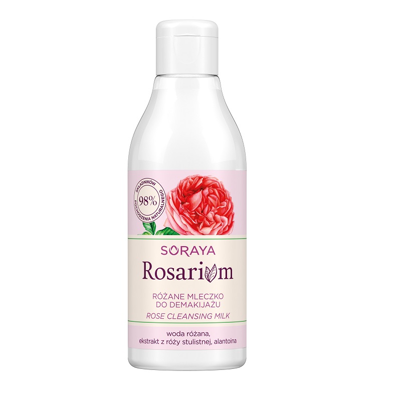 1984241601043577 Rosarium różane mleczko do demakijażu 200ml - obrazek 1