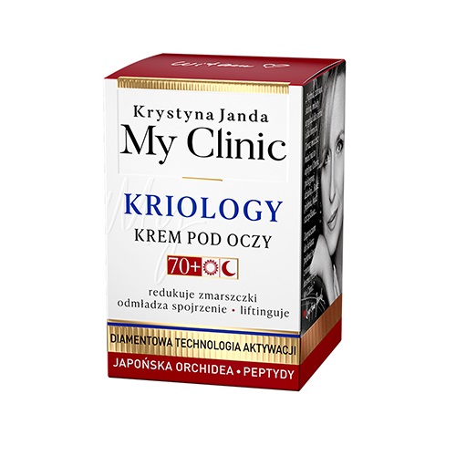 20033701660738595 My Clinic Kriology krem pod oczy 70+ Japońska Orchidea & Peptydy 15ml - obrazek 1