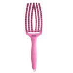 FingerBrush Combo Medium szczotka do rozczesywania włosów Bubble Pink