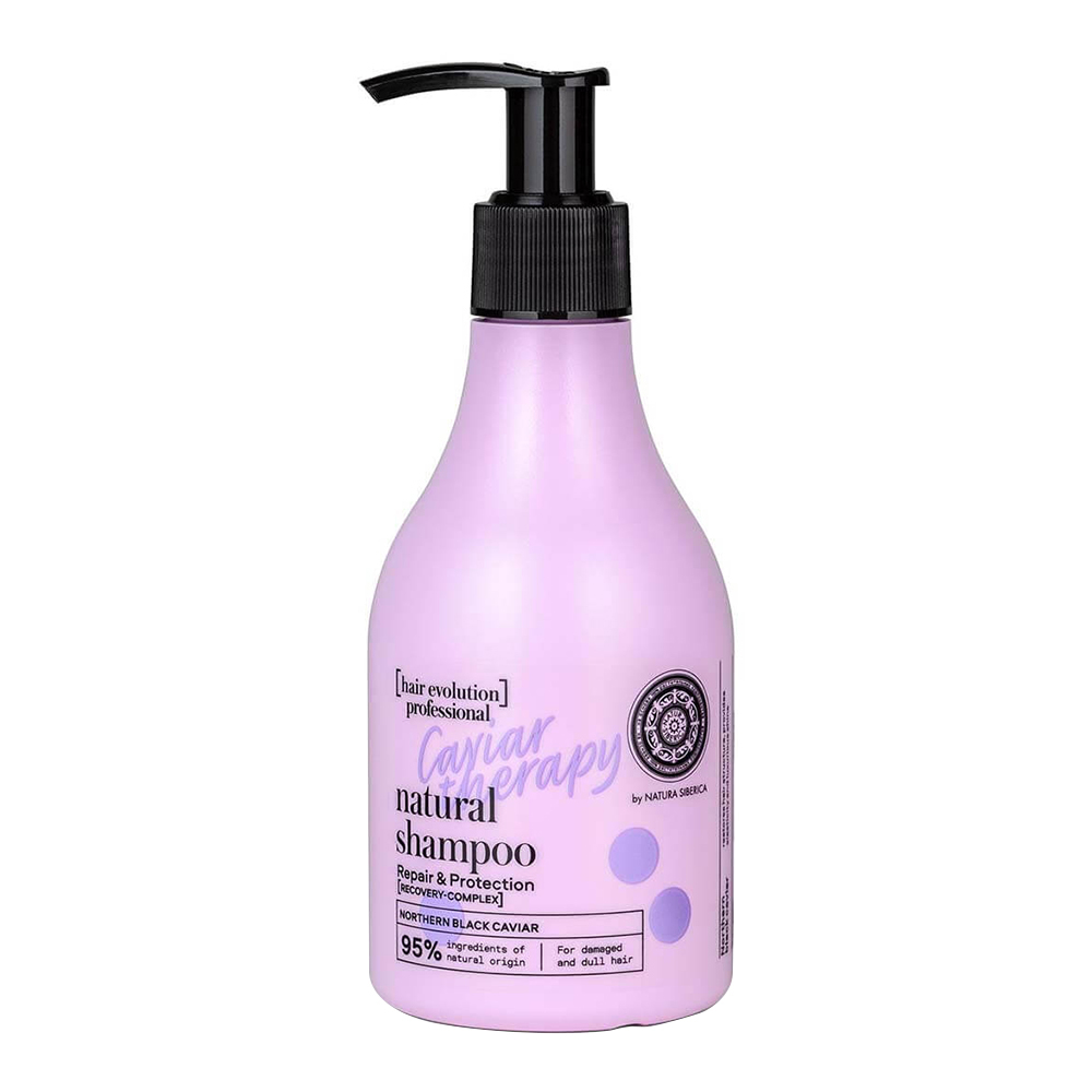 20199551660292447 Hair Evolution Caviar Therapy Natural Shampoo naturalny szampon do włosów zniszczonych i matowych 245ml - obrazek 1