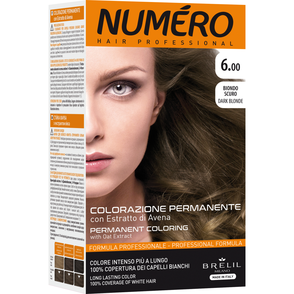 2024461662975413 Permanent Coloring farba do włosów 6.00 Dark Blonde 140ml - obrazek 1