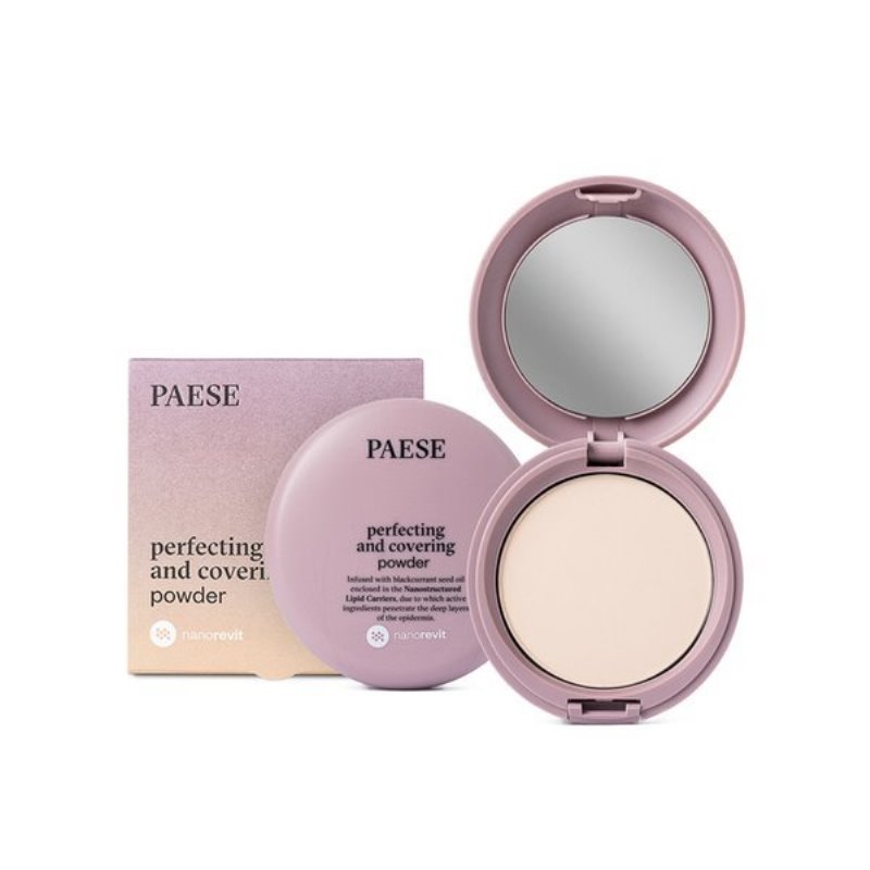 20308951582623069 Nanorevit Perfecting and Covering Powder puder upiększająco-kryjący 01 Ivory 9g - obrazek 1
