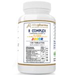 B Complex Junior 8 witamin z grupy B suplement diety o smaku pomarańczowym 120 tabletek do ssania