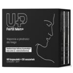 Fertil Men+ UP Płodność On suplement diety 60 kapsułek + 30 saszetek