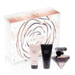 La Nuit Tresor zestaw woda perfumowana spray 30ml + balsam do ciała 50ml + żel pod prysznic 50ml