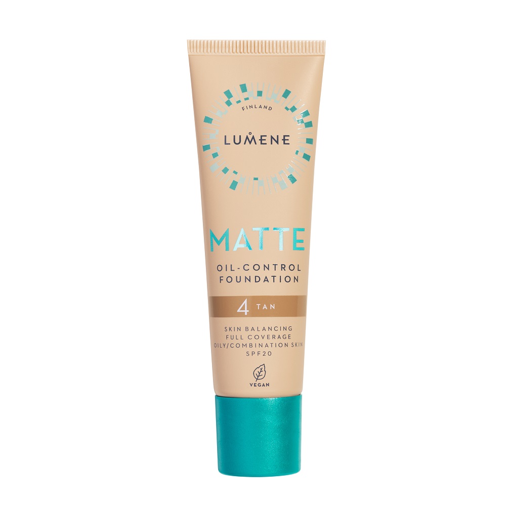 20472911748950927 Matte Oil-Control Foundation SPF20 podkład matujący do twarzy 4 Tan 30ml - obrazek 1